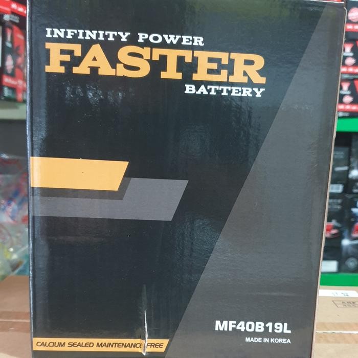 YOK DI CO. AKI MOBIL KERING FASTER MF NS40ZL 35AH