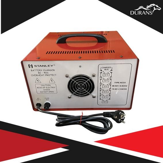 MURAH.. BATERAI CHARGER AKI 40A STANLEY I MESIN CAS AKI I MOTOR MOBIL