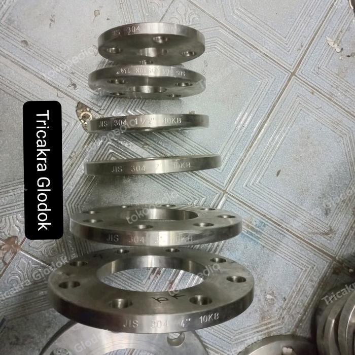 Grosir Flange Ss304 Jis10K 4"/Flange Jis10K Stainlesa 304 4"/Flange 10K