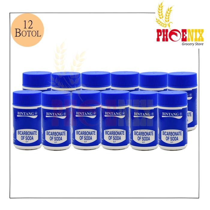 

BINTANG BICARBONATE OF SODA 12 BOTOL @100G