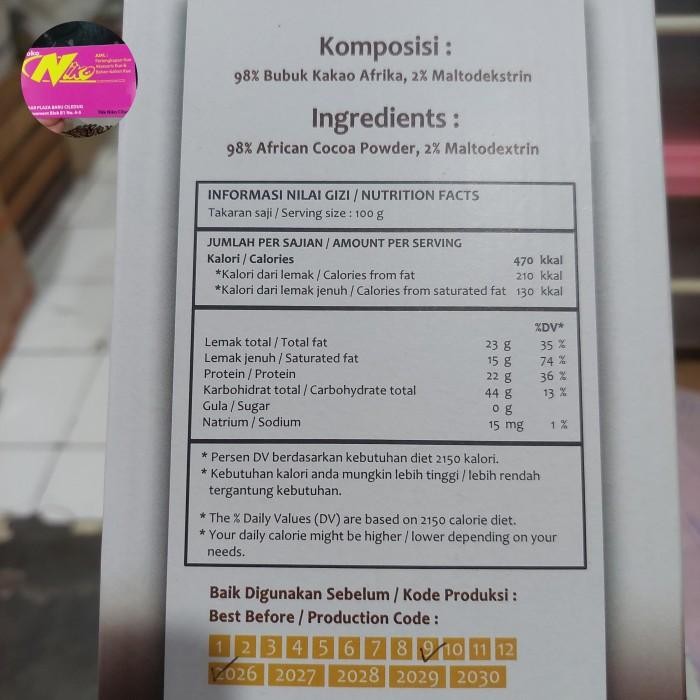 

COKLAT BUBUK AVANTE QUEEN ANNA 1 KG KHUSUS GRAB DAN GOJEK