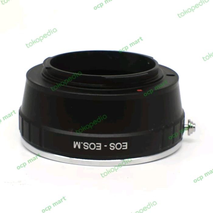 Adapter Lensa Canon Eos To Eos M - Mount Ef Ef-S Slr Dslr To M Ef-M