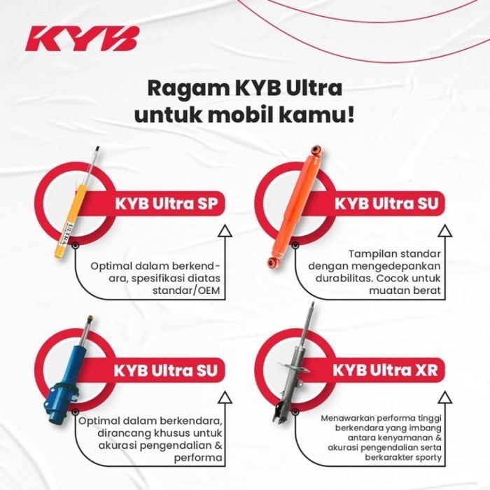 Kayaba / Kyb Ultra Shockbreaker Mobil Mitsubishi L300 / Kuda Belakang