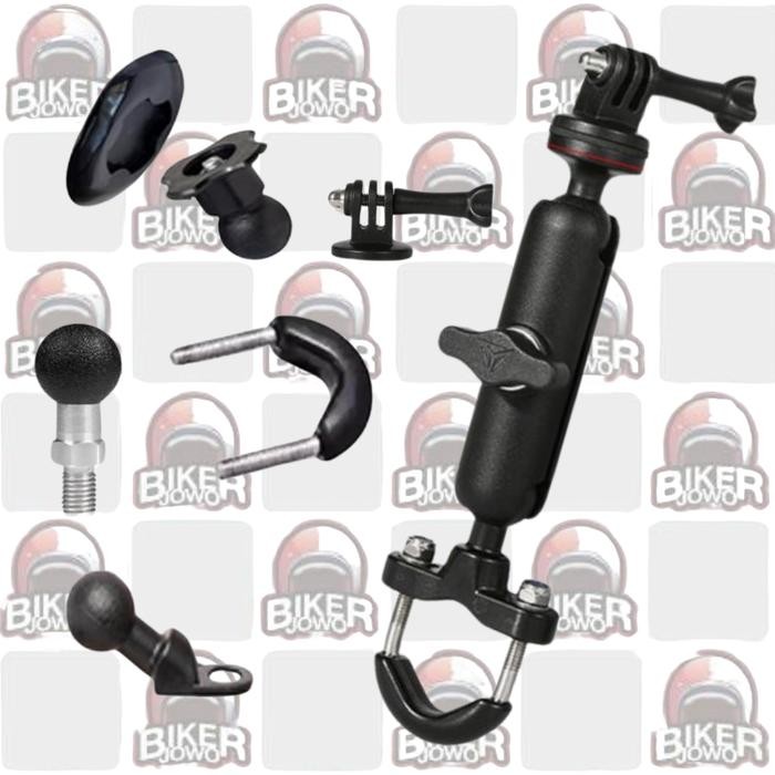 Motowolf Bracket Insta 360 Action Camera Mounting Motor Cam Holder Cam Holder Motor - Action Camera