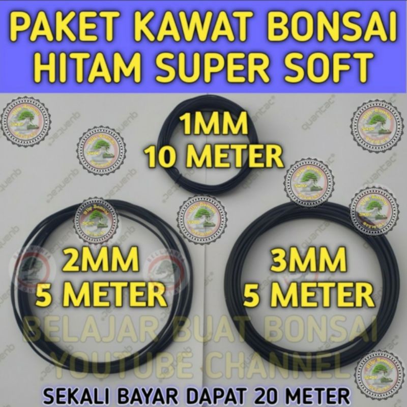 

KAWAT BONSAI HITAM PAKET 1MM10M 2MM5M 3MM5M