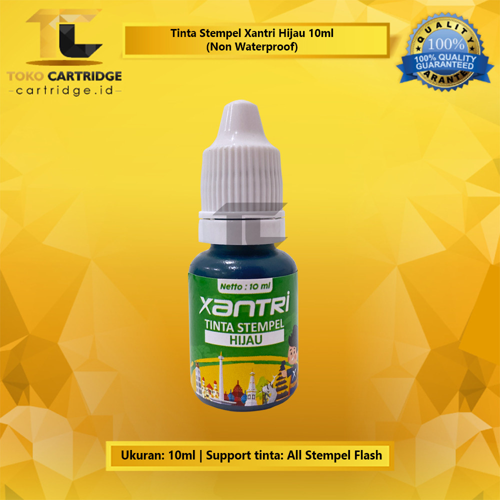 

TINTA STEMPEL FLASH XANTRI REFILL STAMP INK 10ML 10 ML MURAH