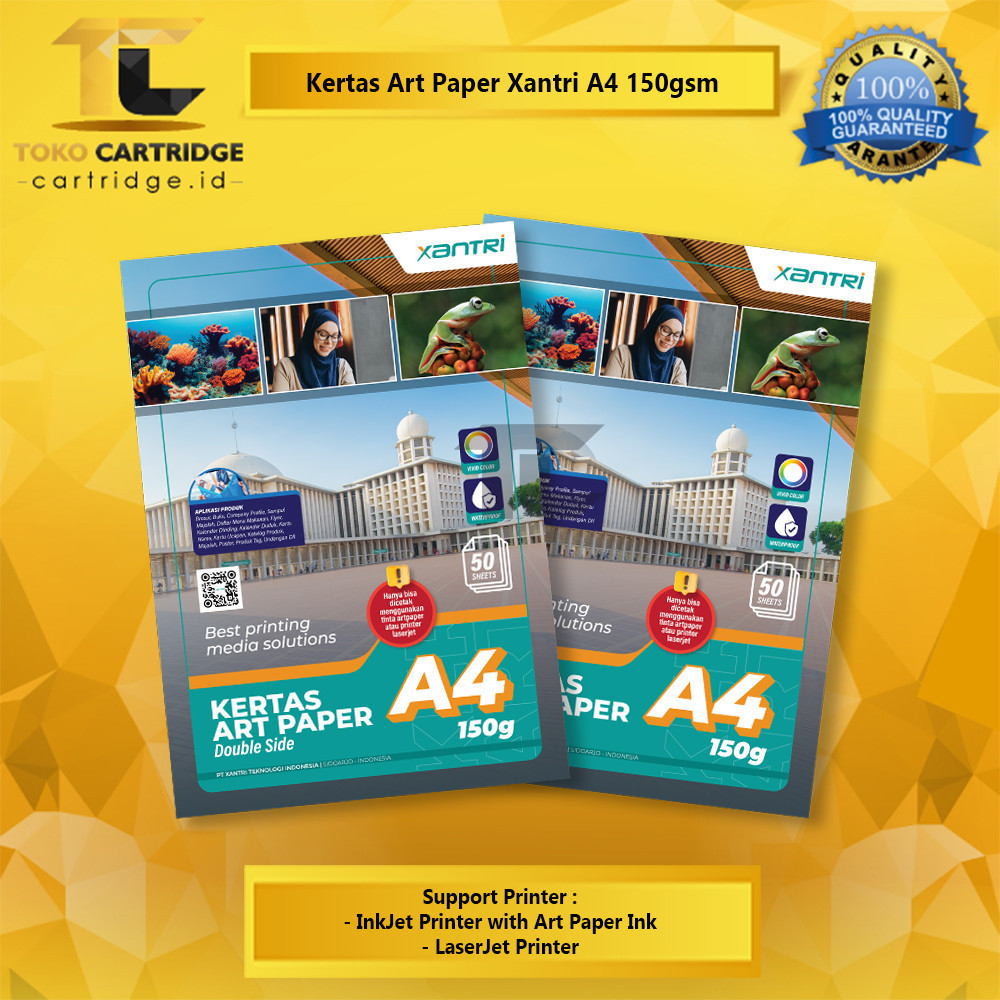 

KERTAS PHOTO ART PAPER A4 A5 120GSM 150GSM 210GSM PRINT DOUBLE SIDE PHOTO PAPER KERTAS ART KARTON