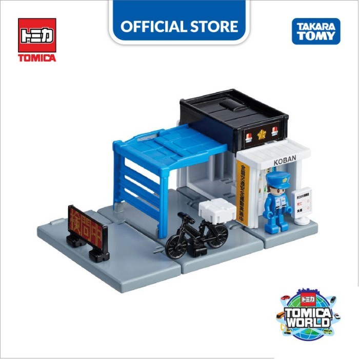 Tomica World Town Police Box (With Policeman) #Gratisongkir