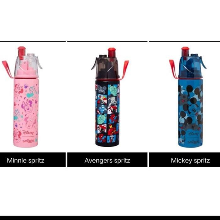 Terlaris Smiggle Botol Minum Anak Spritz Bottle/Botol Bisa Semprot/Kado