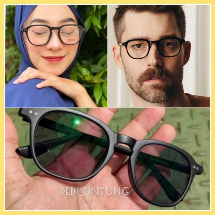 Thredz- Kacamata Photocromic Moscot Bilik Lensa Antiradiasi Photocromic