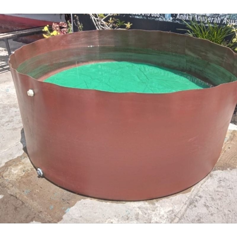 Bombardilomedis Kolam Bundar Diameter 1,5M T80/Kolam Ikan Koi/Kolam Ikan Lele/Kolam Ikan Hias/Kolam