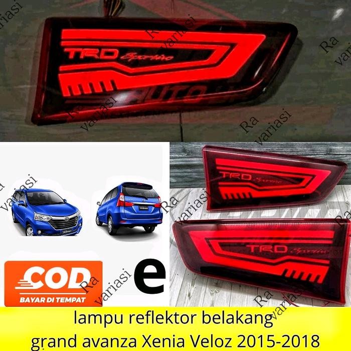 Lampu Reflektor Belakang Grand Avanza Xenia Veloz 2015 2016 2017 2018