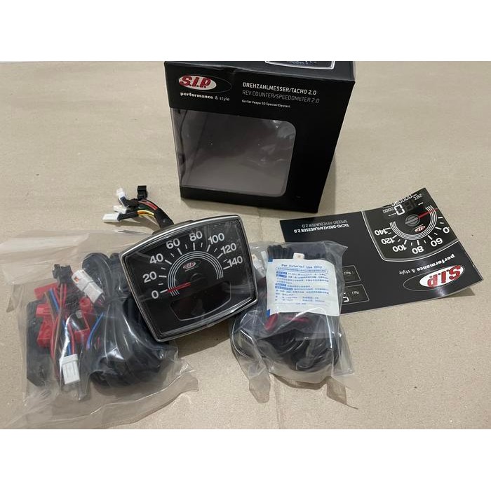 Speedometer Digital Vespa Pts Sip