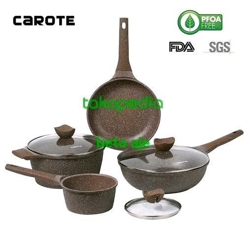 Terbaru Panci Set Carote Terra 4 Set 4Set Granistone