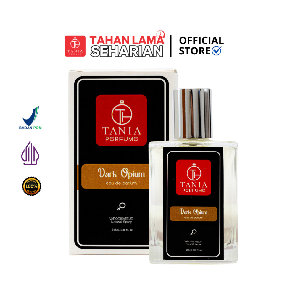 TANIA PERFUME DARK OPIUM - PARFUM WANGI KOPI VANILLA MEWAH - PARFUM WANITA TAHAN LAMA
