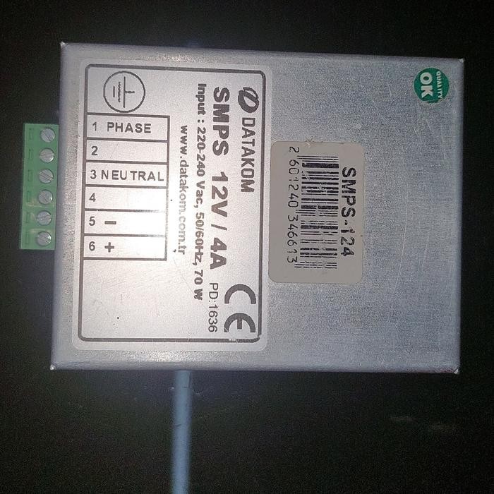 DATAKOM SMPS-124 12V 4A