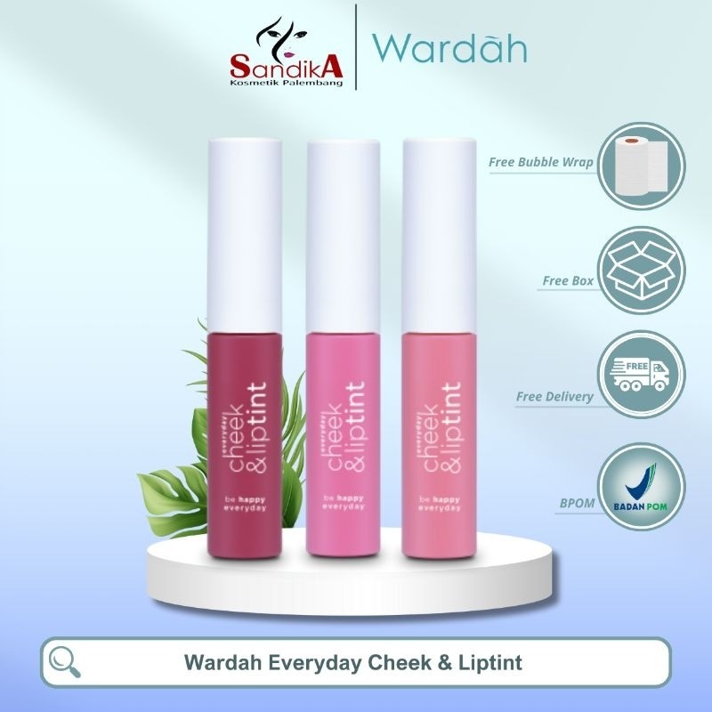 WARDAH EVERYDAY CHEEK LIP TINT/LIPTINT WARDAH