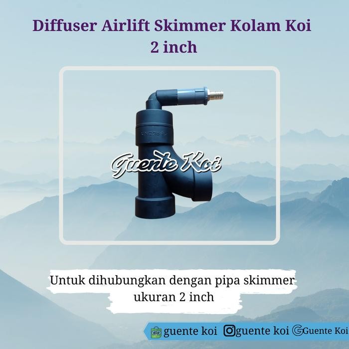 Diffuser Airlift Skimmer Kolam Koi 2 Inch