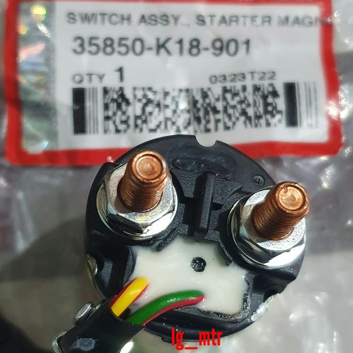 Bendik Switch Starter Stater Verza 150 Cb150R Led Cbr 150 R Megapro Fi - Asli