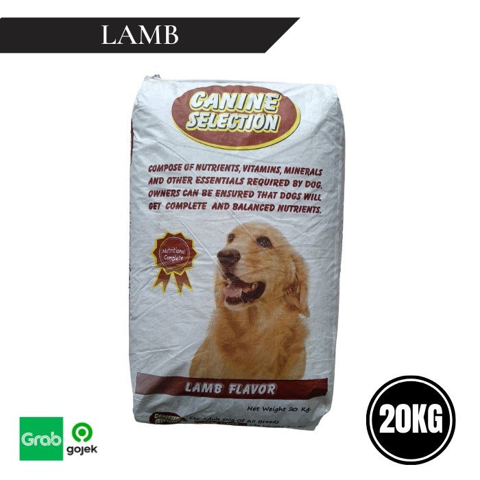Makanan Anjing CANINE SELECTION Lamb 20kg
