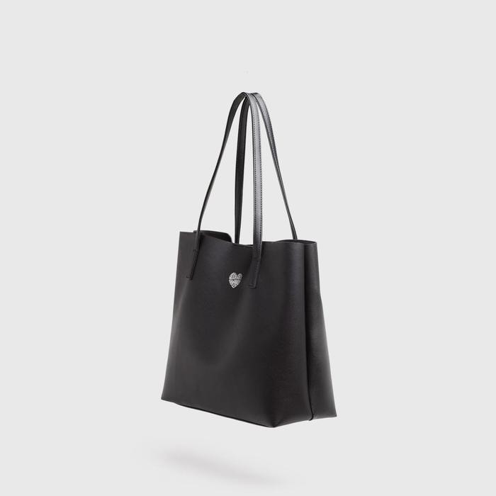 Adorable Projects - Tateyama Tote Bag Black Kulit Wanita