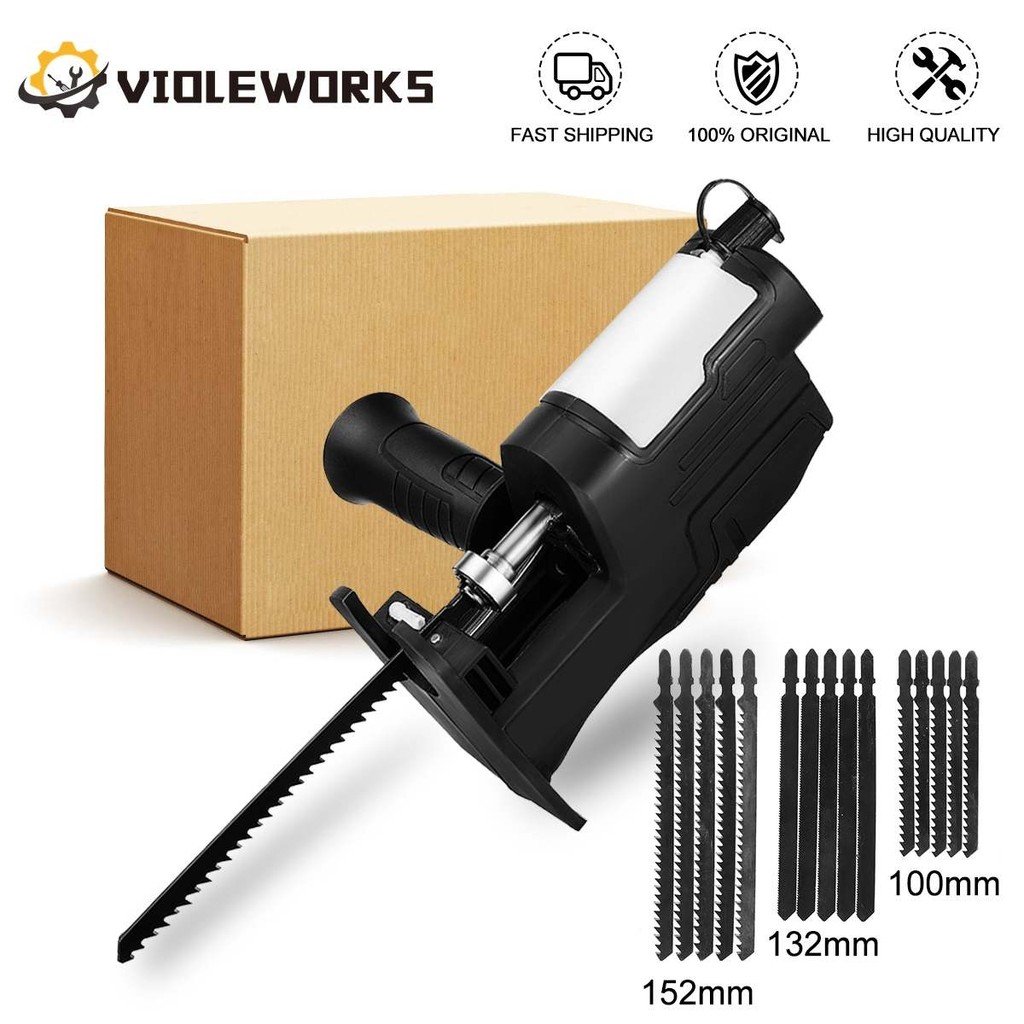 Portable Reciprocating Saw Adapter Electric Drill Modified To