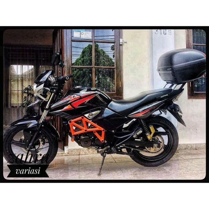 tubular honda tiger revo-tubular engine guard honda tiger revo-engine