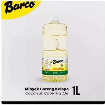 

New minyak goreng barco 1 liter botol coconut oil