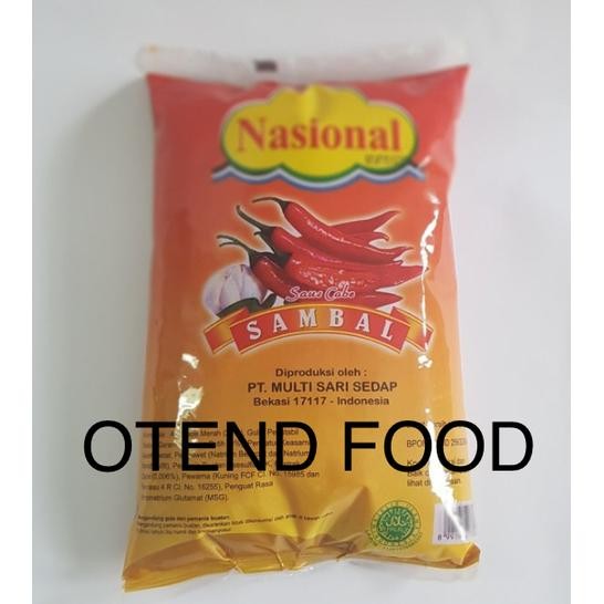 

New Saos Sambal / Nasional / 1 KG