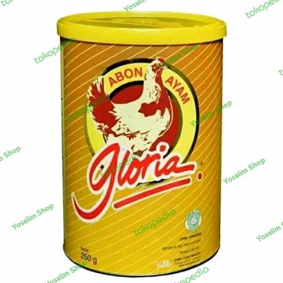 

New ABON GLORIA SAPI ORIGINAL , SAPI BAWANG , AYAM 250 Gram / ABON AYAM