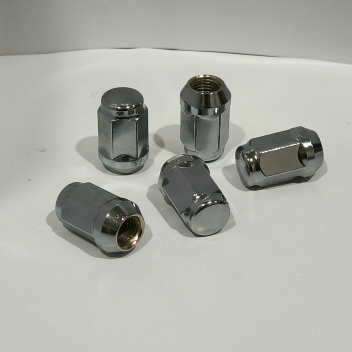 Mur Racing Roda Mobil M12 x 1.5 - 19 chrome Drat 1.5 Kunci Roda 19 panjang 3,5cm untuk Mobil Merek