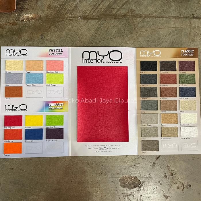 BAHAN JOK MOBIL MYO METERAN KULIT SINTETIS