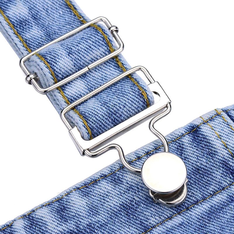 

New Dungaree Fasteners Clip Brace Buckles With Jeans Buttons Set For Denims Jackets Home Diy Apparel