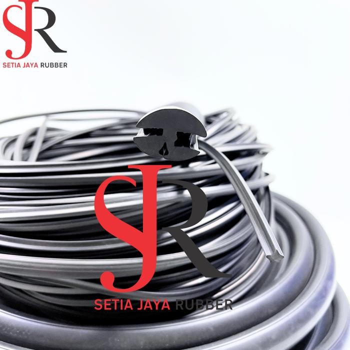 TERBARU Karet kaca H besar / karet panel kaca H besar