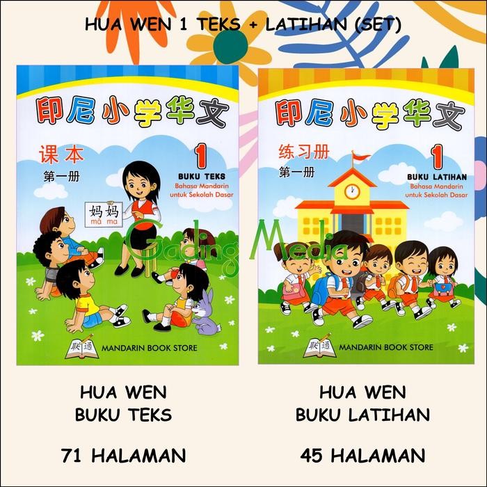 

Pelajaran Bahasa Mandarin Anak SD Huawen Set (Teks&Latihan) 1