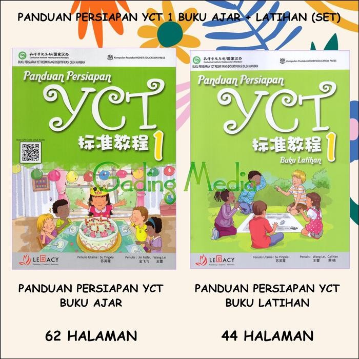 

TERLARIS! Panduan persiapan YCT Buku + Latihan (set) 1