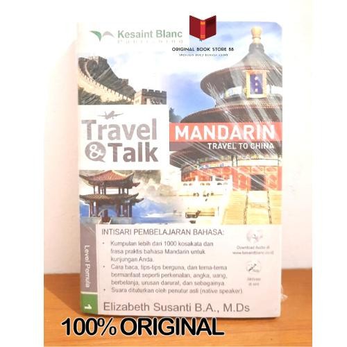 

TERLARIS! Buku Bahasa Mandarin Travel & Talk: Mandarin