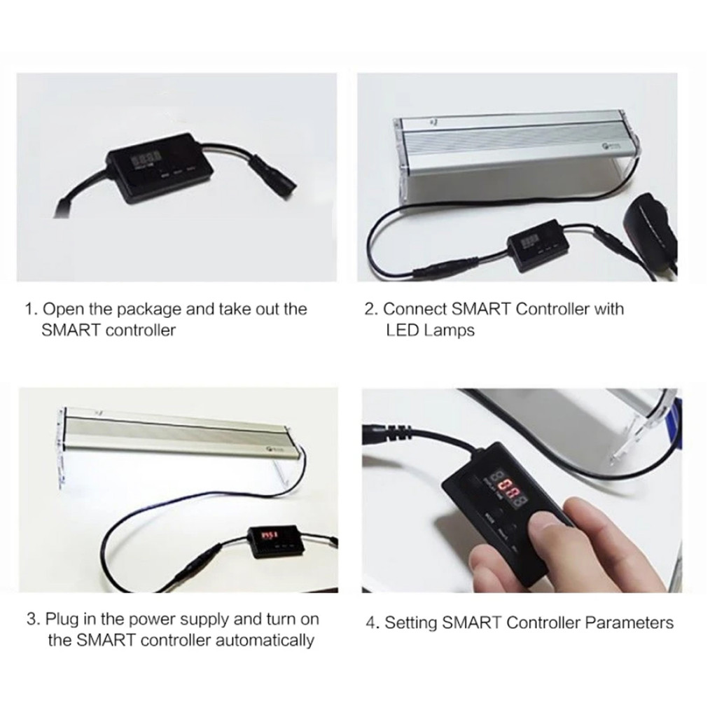 S2 Pro Smart Led Timer Controller Intelligent Dimmer With Sunrise Sunset Model Water Plant