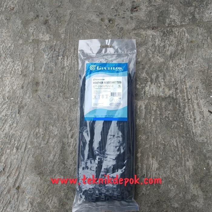

Kabel Ties GT-250STUV C Tali Tis Ikat Panel 1 Pak Tali Tahan Panas