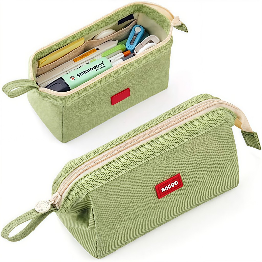 

New Portable Stationery Pen And Pencil Case Multi-Capacity Cosmetic Travel Organizer Simple Pen Case