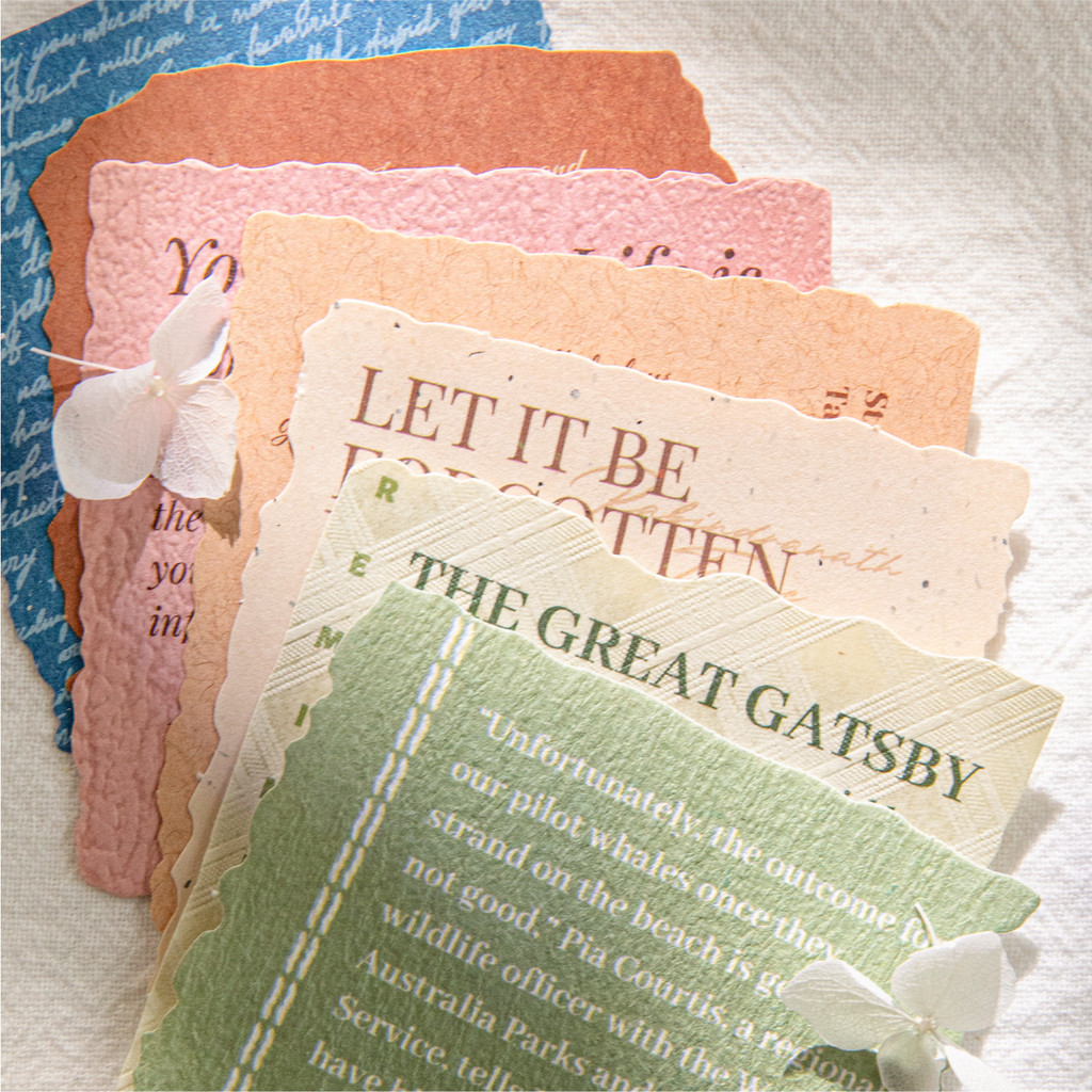 

15Pcs/Lot Memo Pads Material Paper Letters Of Thought Junk Journal Scrapbooking Cards Retro