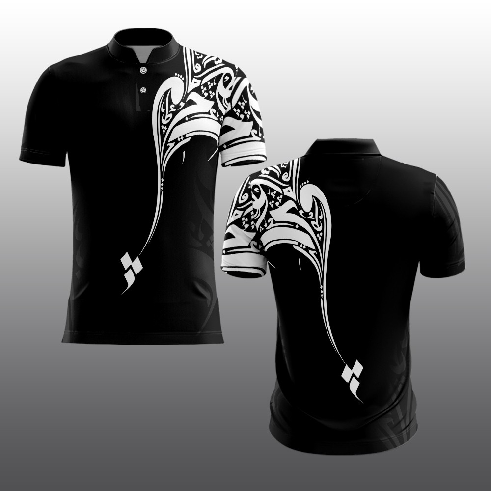 PROMO / Baju Koko Arab Arabian Saudi Pria Dewasa Lengan Pendek Dan Lengan Panjang Hitam Putih