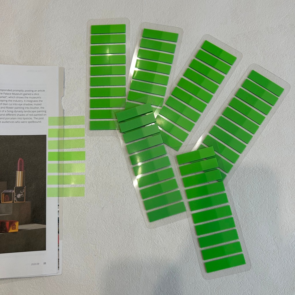 

1200Pc Index Tabs Self Adhesive Page Markers Transparent Waterproof Sticky Notes Classify Files