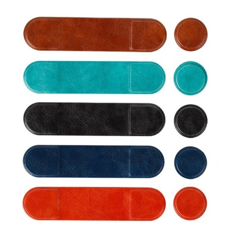 

Adhesive Pen Clip Magnetic Leather Notebook Pad Stylus Cover Pencil Holder