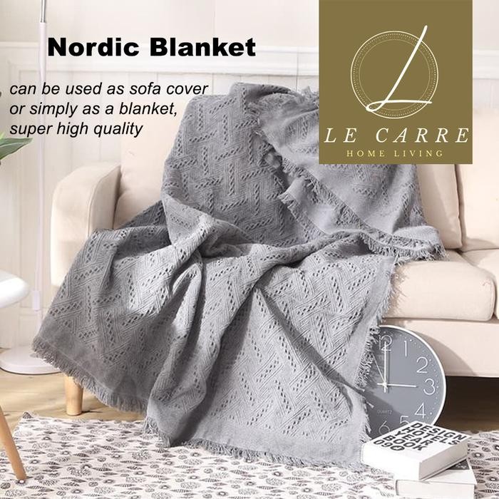 Nordic Blanket / Selimut Sofa