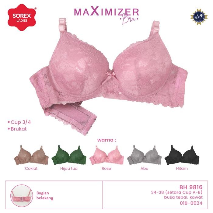 Zareen- Bra Kawat Busa Tebal Sorex