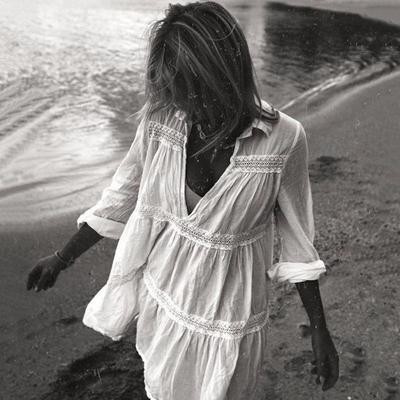 Promo Beachwear Wanita Casual Shirt D0036 Ready