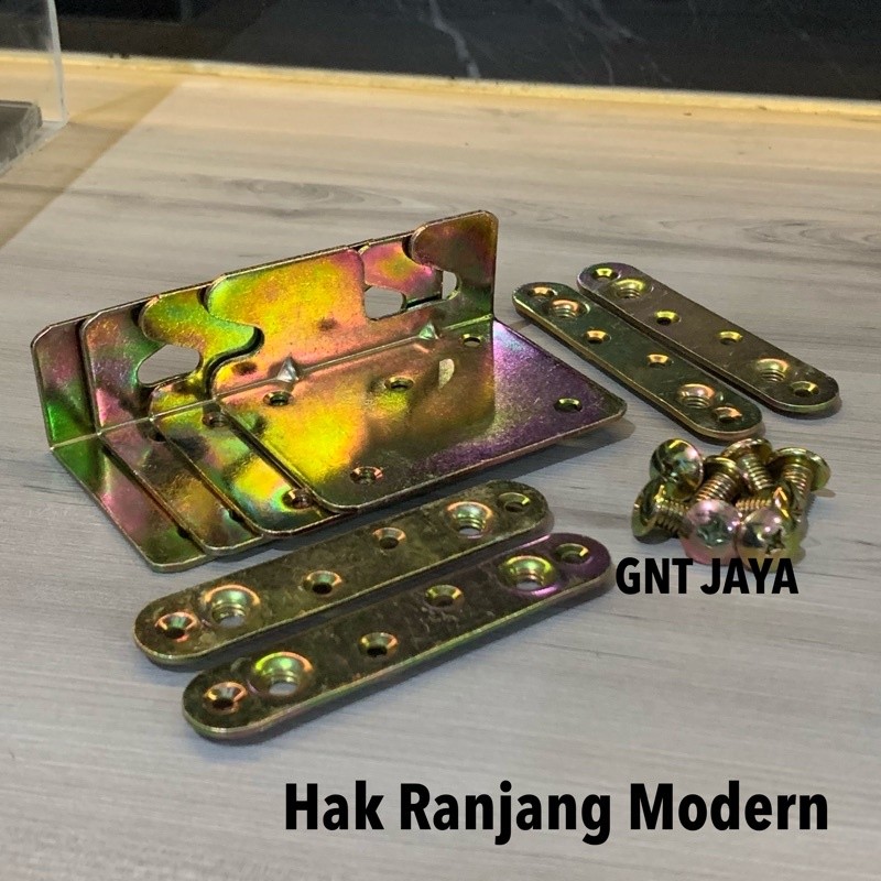 ENGSEL DIPAN TEMPAT TIDUR HAK RANJANG MODERN DIY MODEL KAIT KAITAN CANTOLAN SEKRUP