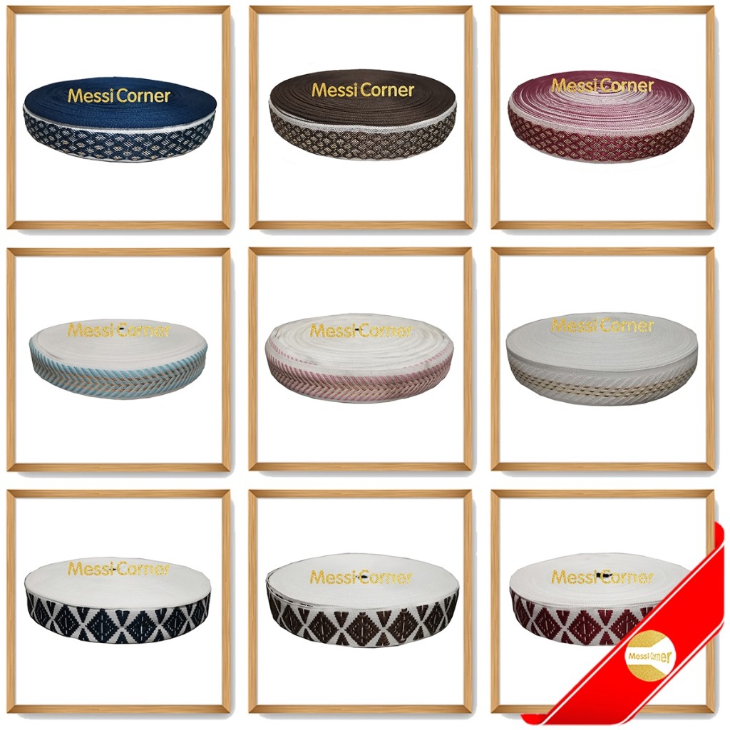 BISBAN SPRING BED BUNGKUS KASUR SPON PELIPIT PITA LIS LEBAR 4 CM ISI 90 YARDS