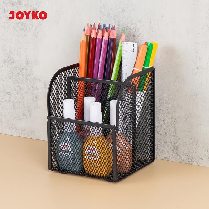 

Desk Set Pen Holder Tempat Alat Tulis Jaring Jala Joyko DS-26